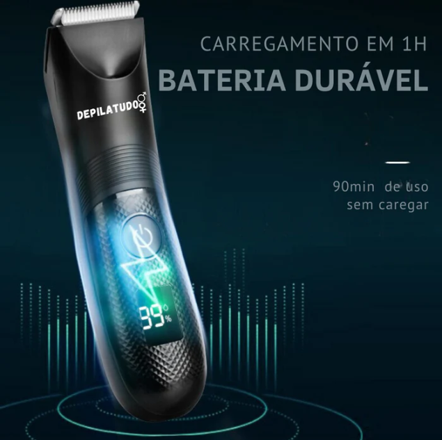 Depila Tudo - [Aparador de pelos íntimo para homens e mulheres] kemei